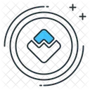 Welle Altcoin Digital Symbol