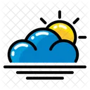 Wetter Welle Sonne Symbol