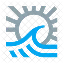 Meer Ozean Welle Symbol