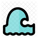 Welle Sommer Strand Symbol