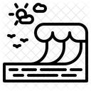 Welle Wasser Ozean Symbol