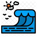 Welle Wasser Ozean Symbol