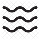 Welle Meer Wasser Symbol
