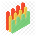 Wellendiagramm Wellenchart Datenanalyse Symbol