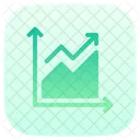 Wellendiagramm Analyse Statistik Symbol