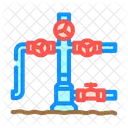 Wellhead Oil Industry Icon