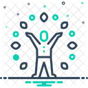 Wellness Yoga Health Icon