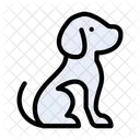 Welpe Hund Tier Symbol