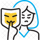 Catfishing Cyberkriminalitat Kriminelle Symbol