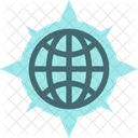 Welt International Abzeichen Symbol