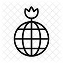 Welt Erde Oko Symbol