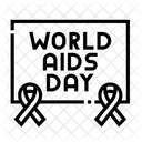 Welt-AIDS-Tag  Symbol