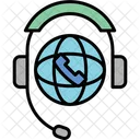 Welt-Callcenter  Symbol