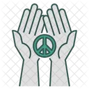 Weltfrieden Peace Zeichen Frieden Symbol