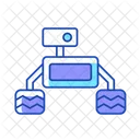 Weltraumerkundungsroboter  Symbol