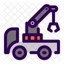 Weltraum LKW Raumfahrzeug Weltraumtransport Symbol