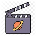 Weltraumfilm  Symbol