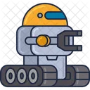 Weltraumroboter Weltraumroboter Robonaut Symbol