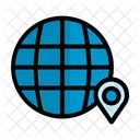 Weltweit Global Globus Symbol