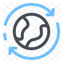Pfeile Erde Oko Symbol
