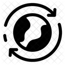 Pfeile Erde Oko Symbol