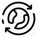 Pfeile Erde Oko Symbol