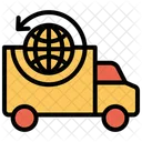 Lieferwagen LKW Fahrzeug Transport Symbol