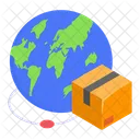 Global Versand Weltweit Symbol