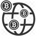 Global Bitcoin Investition Icon