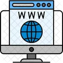 World Wide Web Webdesign Internet Symbol