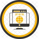 World Wide Web Webdesign Internet Symbol