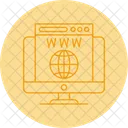 World Wide Web Webdesign Internet Symbol