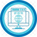 World Wide Web Webdesign Internet Symbol