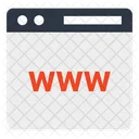 Www World Wide Web Domane Symbol