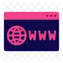 World Wide Web Website Webseite Symbol