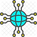 Weltweites Netzwerk  Symbol