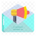 Werbe-E-Mail  Symbol