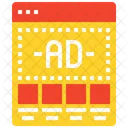 Werbung Anzeige Banner Symbol