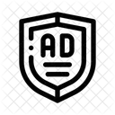 Werbeschild  Symbol