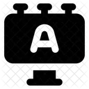 Werbetafel  Symbol