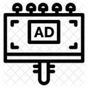 Werbetafel  Symbol