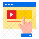 Werbevideo Anzeigenvideo Video Symbol