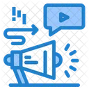 Werbevideo Marketingvideo Werbung Symbol