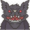 Werewolf Moon Horror Icon