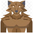 Werewolf Beast Halloween Icon