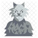 Werewolf Halloween Character Icon