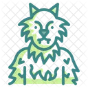 Werewolf Halloween Character Icon