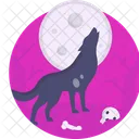 Halloween Werewolf Scary Icon