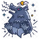 Werewolf Monster Horror Icon