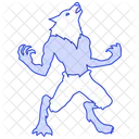 Werewolf Lycanthrope Horror Icon